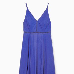 NWT COS V-NECK MIDI SLIP DRESS